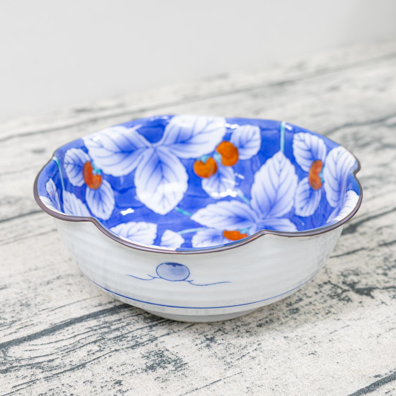 楽天市場】有田焼 華山（サイズ（皿・鉢）中（直径：18.0 ～ 24.9cm