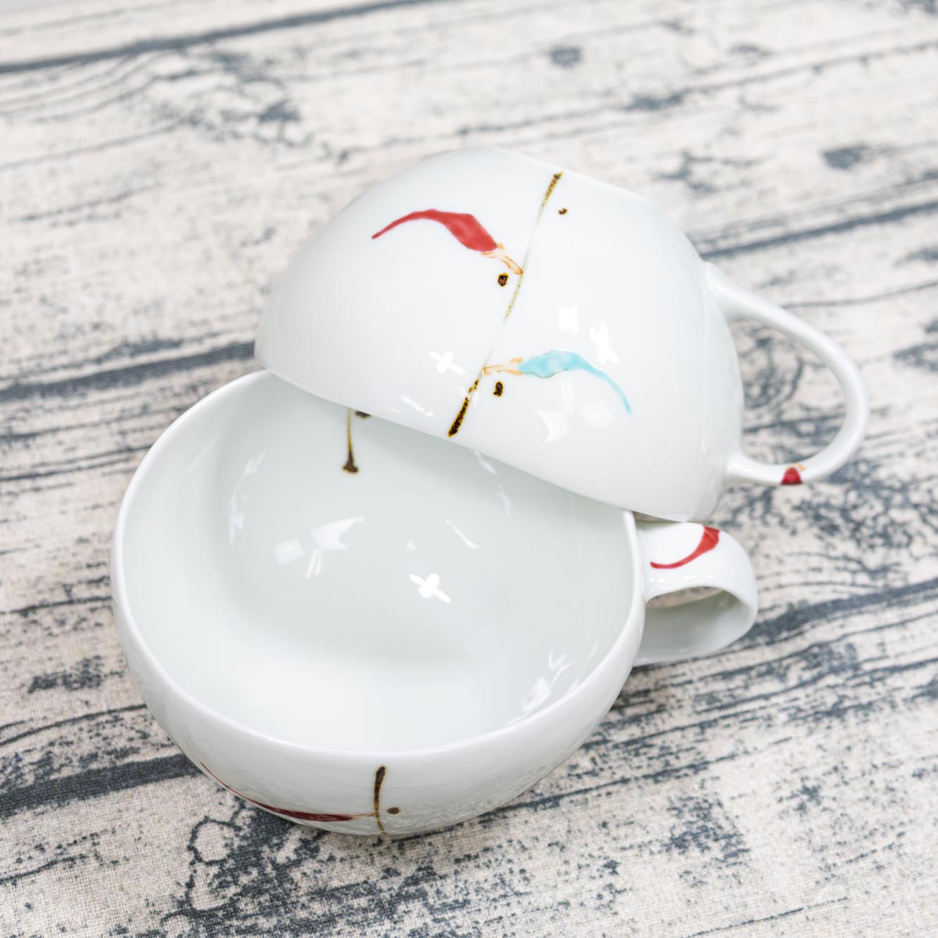 【20日20時~24日23:59まで P20倍 クーポンも使えます】 ＼ 有田焼 ／ 【 一峰窯 】 スープカップ スー..