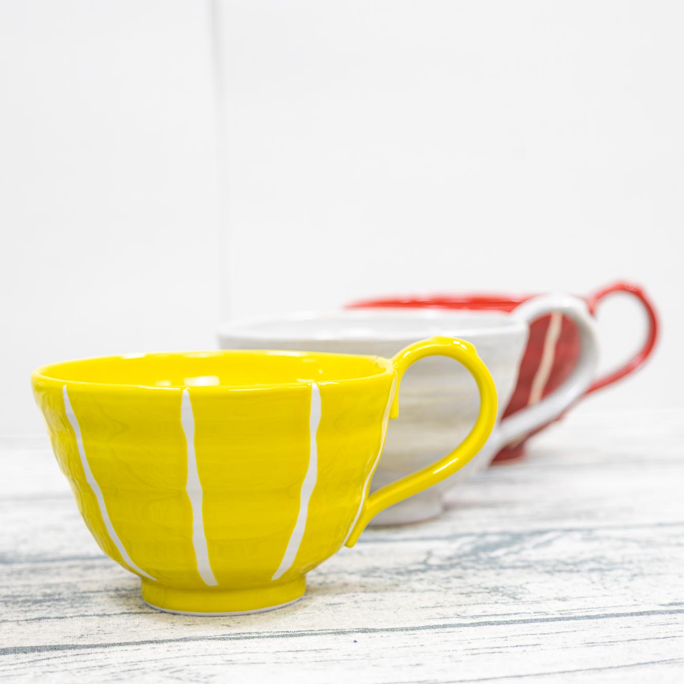 【アフターセール クーポン30%オフ☆】 ＼ 波佐見焼 ／ 【 隆泉陶器 】 スープカップ スープマグ 色釉 内容量 約280ml 電子レンジ対応 食洗機対応 マグカップ 大きめ ペア セット かわいい おしゃれ モダン 夫婦 波佐見 はさみ焼き はさみやき