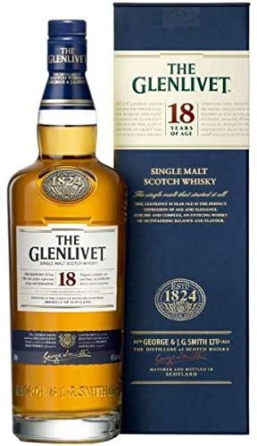 18年物のグレンリベット グレンリベット 18年 43% 700ml 旧ラベル GLENLIVET 18yo EX Lavel シングルモルト スコッチウイスキー whisky 送料込み