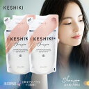 KESHIKI ケシキ シャンプー 420ml 詰め替え用 詰替用 つめかえ用 2袋セット 美容師 美容院 美容室 サロン 人気 ヒートケア ダメージ補修 保湿 ダメージケア アンドナイン コスメ ヘアケア ダメージ補修 送料無料