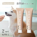 オーラルピース ペット用 歯みがき 口腔ケアジェル 2個セット ペット 歯みがき粉 犬 猫 歯石 予防 口腔ケア 送料無料