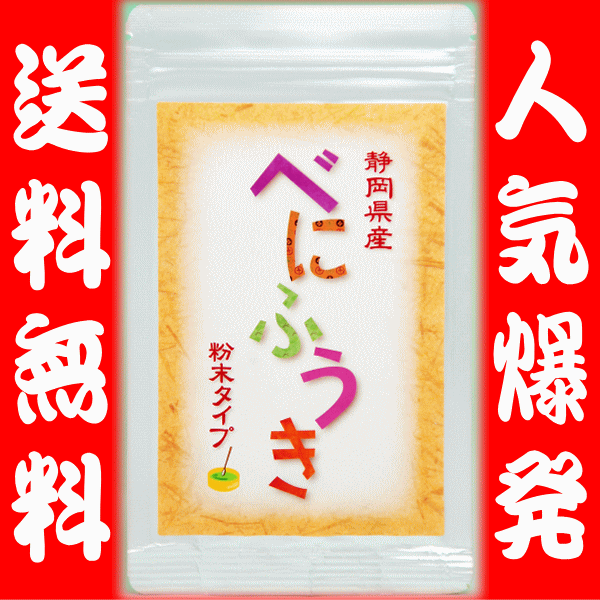 【花粉の季節に大人気！】粉末べにふうき茶 静岡産【送料無料】（紅富貴パウダー）10P21dec10