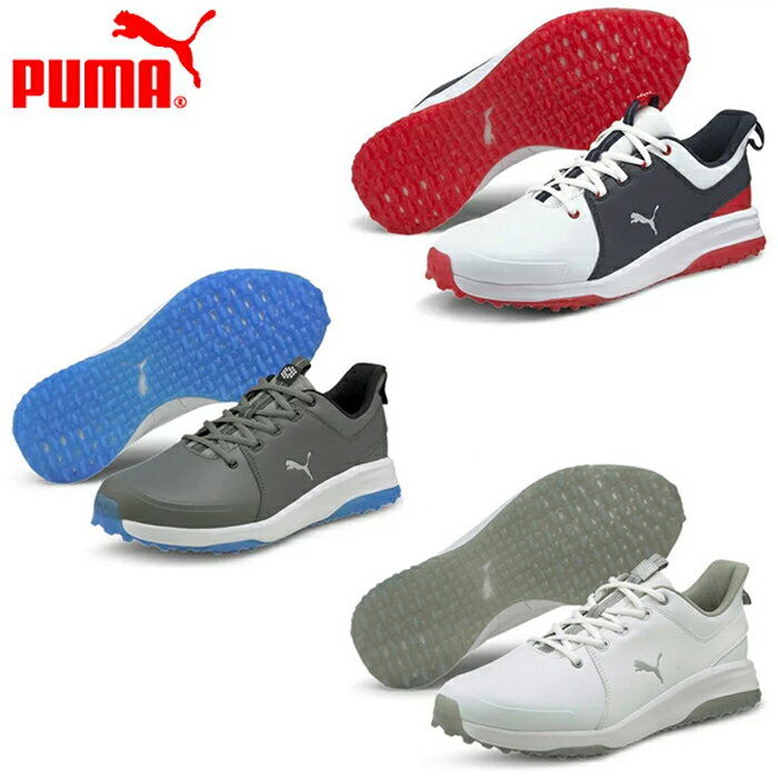 194467　プーマゴルフ　グリップ フュージョン プロ 3.0　スパイクレスシューズ　メンズシューズ　ゴルフシューズ　PUMA GOLF