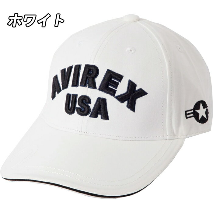 【ウィンターセール開催中】AVG3F-CP9　アビレックス　カジュアル キャップ　ゴルフキャップ　メンズキャップ　AVIREX　レアモノ