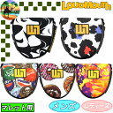 【サマーセール開催中】LM-HC0014 ラウドマウス マレット型パター用 パターカバー ヘッドカバー ゴルフ