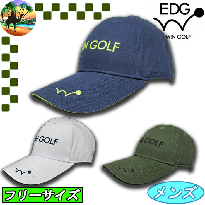 エドウイン EDCP-3777　エドウィンゴルフ　ゴルフキャップ　帽子　EDWIN GOLF