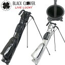 【サマーセール開催中】BA5MGZ06 ブラッククローバーPolly セルフ スタンド式 キャディバッグ ゴルフバッグ BLACK CLOVER