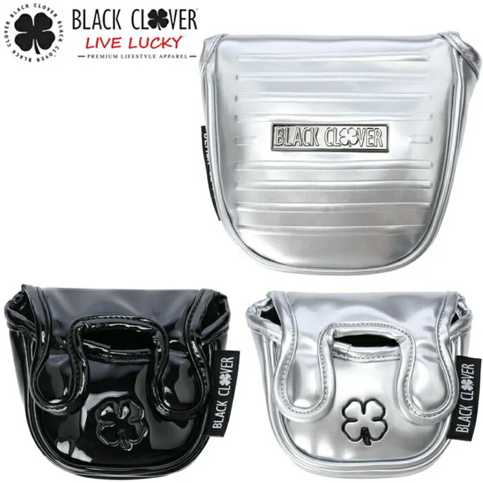 【スプリングセール開催中】BA5MNB09　ブラッククローバー　Polly　パターカバー　ヘッドカバー　マレット型　BLACK CLOVER　PT
