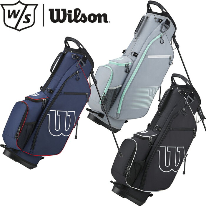 ウィルソン 【スプリングセール開催中】ウィルソンスタッフ　スタンド キャディバッグ　Wilson Prostaff Carry　ゴルフ　バッグ