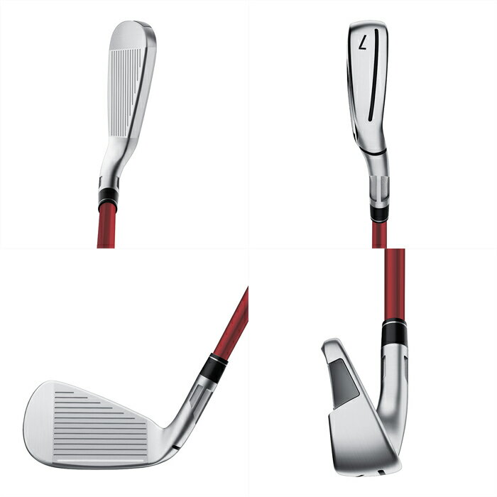 【全品5％引きクーポン有り4/25まで】テーラーメイド　ステルス　レディース　5本セット（7～PW、SW）　TENSEI RED TM40　TaylorMade STEALTH IRON