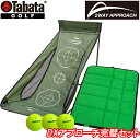 【サマーセール開催中】デラックスアプローチ完璧セット GV0371 2WAYアプローチ GV0287 Fujitaタッチマット ボール3個 アプローチ 練習 まとめ買い