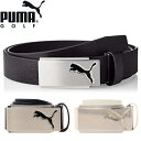 【全品5％引きクーポン有り4/28まで】053002 PUMA プーマゴルフ ハイフライヤーCTLベルト 40mm幅 メンズベルト ゴルフベルト