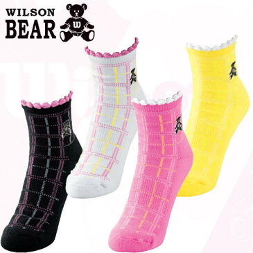 在庫処分 WILSON BEAR ウィルソン ベア レディースソックス WBS010L