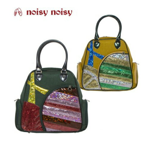 【全品5％引きクーポン有り6/1まで】ノイジーノイジー　ミエコウエサコ　NoisyNoisy　レディースボストンバッグ　NOISY-9986　W35×D20×H37　レアモノ