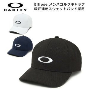 91809　OAKLEY オークリーゴルフ　Ellipse メンズゴルフキャップ　吸汗速乾スウェットバンド採用