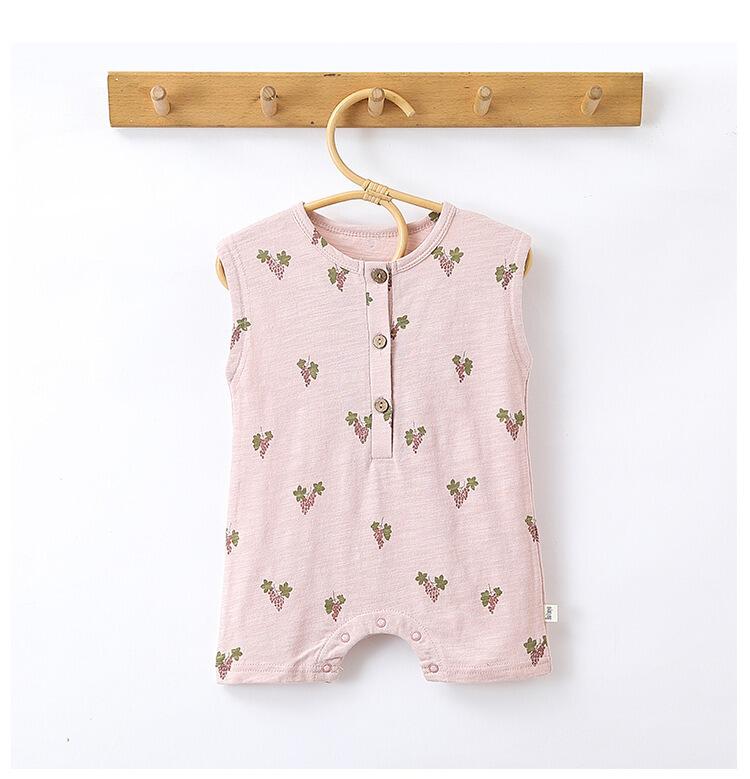 送料無料 ロンパース ショートオール パジャマ ノースリップ 新生児服 0-12ヶ月 ベビーボディスーツ カバーオール 夏 おしゃれ 赤ちゃん 可愛い 子供服 夏服 出産祝い 楽天海外通販 ベビーウェア 女の子 男の子