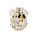 送料無料 ベビー服 ロンパース 新生児 98%綿 犬 短袖 パジャマ ルームウエア 普段着 カバーオール 子ども服 可愛い やわらか 人気 おしゃれ 出産祝い 子供服 女の子 夏 楽天海外通販