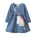 送料無料 女の子 ワンピース 棉98% 子供 長袖 可愛い アニマル おしゃれ かわいい 洋服 ガールズ キッズ 丸襟 入園式 卒業式 通園 通学 普段着 春 秋 80cm-130cm 楽天海外通販