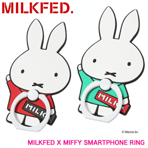MILKFED.(ミルクフェド)ミッフィーのスペシャルコラボ、スマートフォンリング