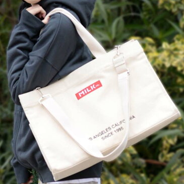 MILKFED. ミルクフェド ショルダーバッグ トートバッグ【2WAY SQUARE TOTE】レディース カジュアル 103201053002