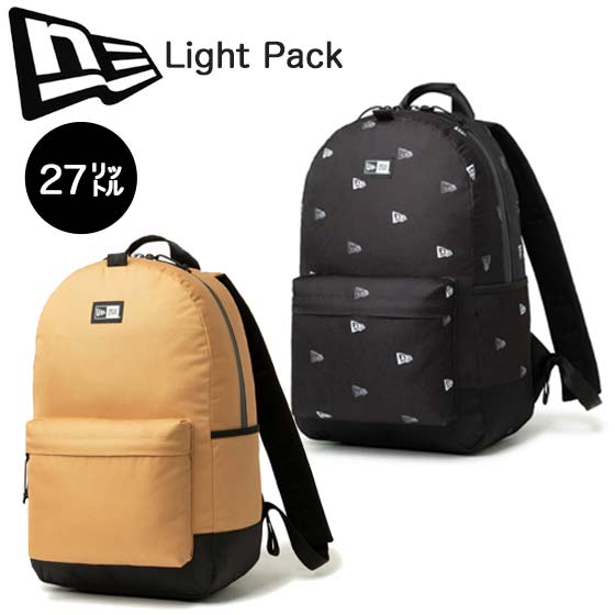 ニューエラ ライトパック 27L 【Light Pack】NEW ERA リュック バックパック リュックサック スポーツ ブランド メンズ 男女兼用 通学 女子 中学生 高校生 通勤 旅行 大容量 A4 27L （13772518/14108402）