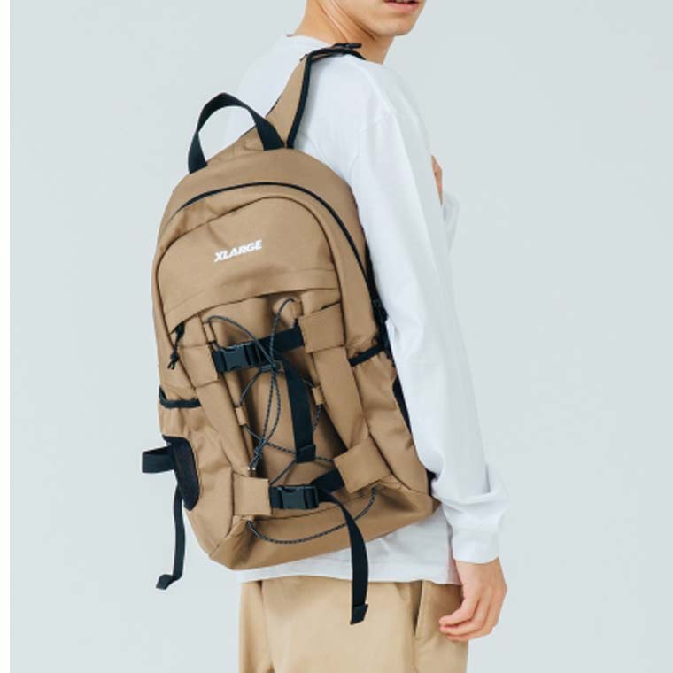 XLARGE エクストララージ リュック バックパック メンズ【STANDARD LOGO TRUCK HOOK BACKPACK】 リュックサック ストリート ブランド 通勤 通学 旅行 大容量 A4 旅行 01193018