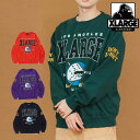 【30 OFF】XLARGE エクストララージ トレーナー HOCKEY CREWNECK SWEAT クルーネック スウェット 長袖 人気 メンズ ブランド ストリート 101231012004