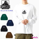 XLARGE エクストララージ 長袖 Tシャツ OG L/S TEE XLARGE 綿100 カットソー トップス メンズ ストリート ブランド OGロゴ 101233011014