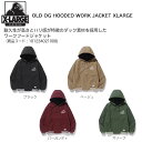 【10%OFF】エクストララージ ジャケット OLD OG HOODED WORK JACKET XLARGE ワークフードジャケット 長袖 フード パーカー アウター ブルゾン ジャンパー ダック素材 刺繍 通勤 通学 お出かけ 人気 メンズ おしゃれ ブランド ストリート 101234021008