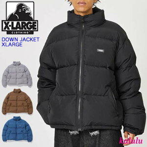 XLARGE エクストララージ ダウンジャケット DOWN JACKET ジャケット アウター ブルゾン ジャンパー フェザー 人気 メンズ ブランド ストリート カジュアル 101234021013