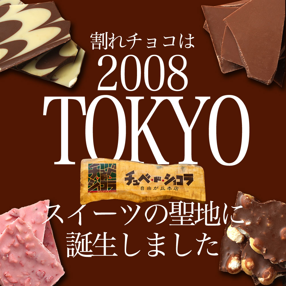 2000円ポッキリ 割れチョコ 選べる19種　東京　自由が丘 チュべ・ド・ショコラ クーベルチュール　割れチョコ　ラッピング・ギフトバッグ不可　宅配便での発送 3