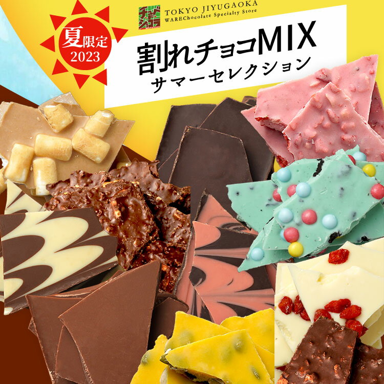 割れチョコミックス サマーセレクション 1kg 12種 　 楽天スイーツランキング1位受賞！(12/4)　東京　自由が丘　チュベ・ド・ショコラ　クーベルチュール 記念日 パーティー チョコレート 大容量　ヒルナンデスのサムネイル