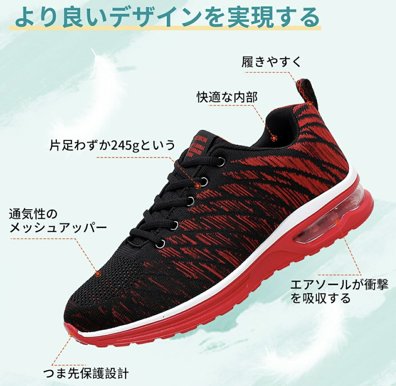 ウォーキングシューズ レディース メンズ ランニングシューズ スニーカー 運動靴 体育館 ジム シューズ 大人 ジョギングシューズ スポーツシューズ スポーツ 靴 通気 防滑 軽量 ウォーキング ランニング トレーニング カジュアル おしゃれ kamafy-10000000 kamafy サンプル画像3