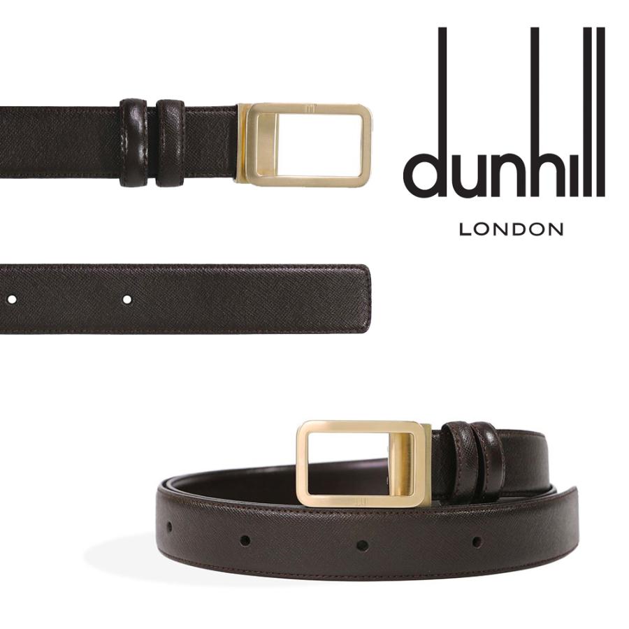 ダンヒル ダンヒル Dunhill メンズ ブラック ベルト BPR235B42 海外輸入品