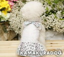 【ドッグウェア】花・花ワンピース