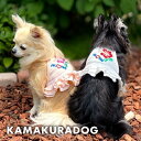 【8/1(金)限定!全品ポイント2倍!】【犬の服】アロハフリルキャミ