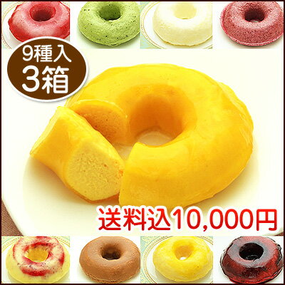 9種類の生ドーナツ≪3箱≫