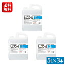 サラヤ ヒビスコールSH 5L×3本カップ＆ノズルコック付 手指消毒 アルコール 手指消毒液 手指用アルコール 手指消毒剤 消毒液 除菌剤 エタノール 保湿 日本製 無色 指定医薬部外品 大量 大容量 業務用 速乾 飲食店 レストラン 詰め替え 送料無料