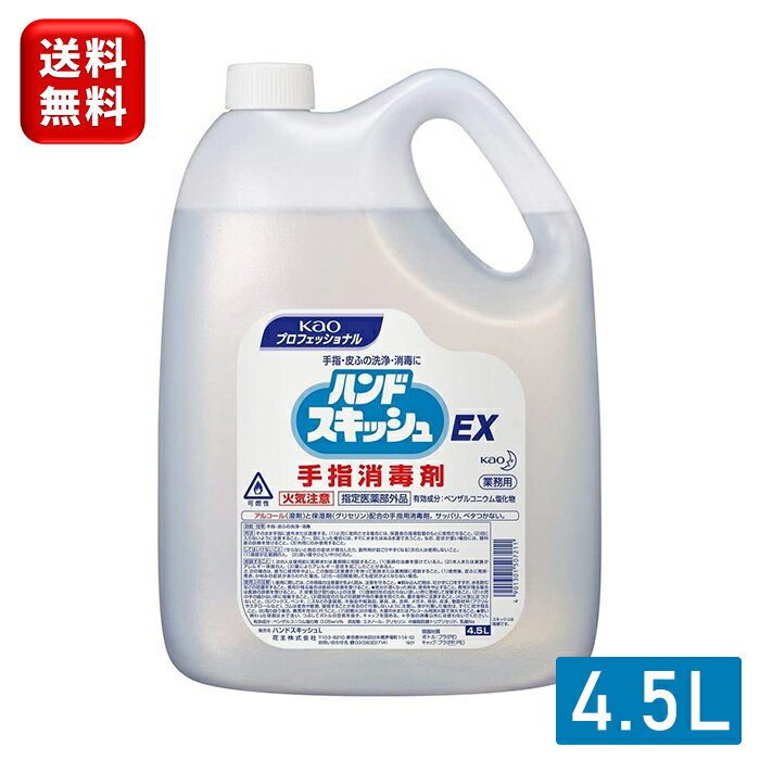 花王 ハンドスキッシュEX 4.5L ノズル付 kao 手指