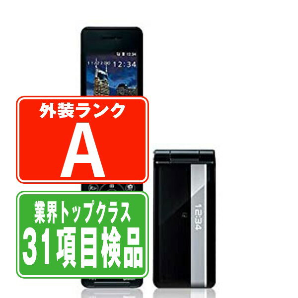 【中古】 P-01J P-smart ケータイ ブラック Aランク SIMフリー 本体 ドコモ ガラケー 【あす楽】 【保証あり】 【送料無料】 p01jbk8mtm