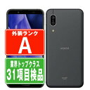 【中古】 SHV48 AQUOS sense3 basic ブラック Aランク SIMフリー 本体 au スマホ シャープ 【あす楽】 【保証あり】 【送料無料】 shv48bk8mtm