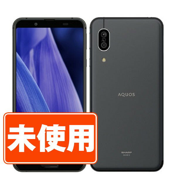 【未使用】SHV48 AQUOS sense3 basic ブラック SIMフリー 本体 au スマホ シャープ 【あす楽】 【保証あり】 【送料無料】 shv48bk10mtmのサムネイル