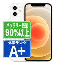 バッテリー90%以上 【中古】 iPhone12 64GB ホワイト ほぼ新品 SIMフリー 本体 スマホ iPhone 12 バッテリーが持つ 長持ち 多い ...