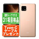 【中古】 SHG03 AQUOS sense5G ライトカッパー SIMフリー 本体 au スマホ シャープ 【あす楽】 【保証あり】 【送料無料】 shg03...