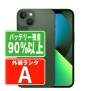 バッテリー90%以上 【中古】 iPhone13 128GB グリーン Aランク SIMフリー 本体 スマホ バッテリーが持つ 長持ち 多い 電池 最大容量 ア...