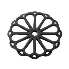 南部 【南部鉄器】【伝統工芸】釜敷 輪菊(小) 趣がある 風流