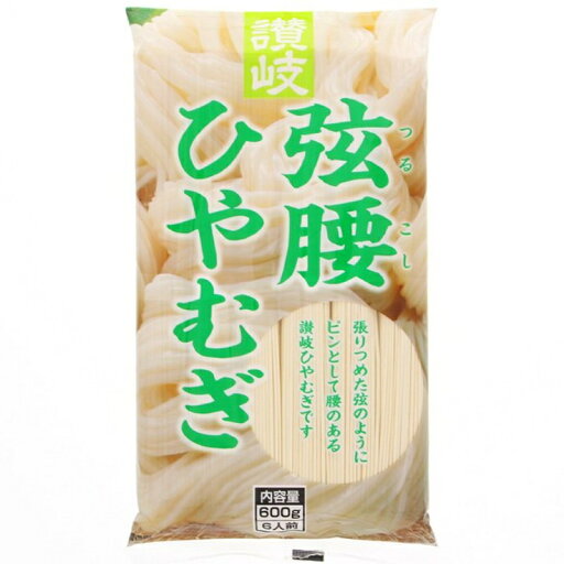 さぬきシセイ 讃岐 弦腰ひやむぎ 600g×20個 さぬきシセイ 讃岐 弦腰ひやむぎ 600g×20個