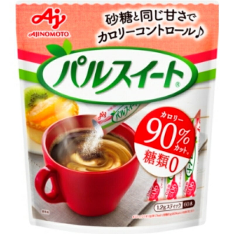 味の素 パルスイート スティック 60本入り 72g 40個 (10×4箱)