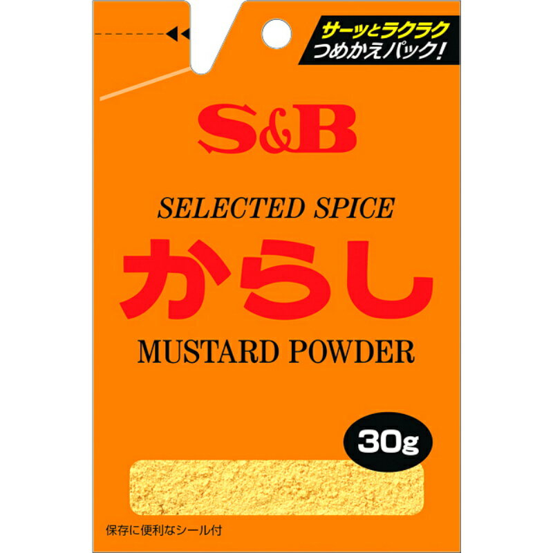 S&B エスビー からし 袋 30g×10個